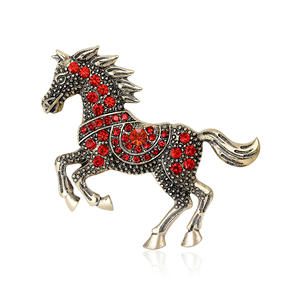 UCHARMD BC002 2025新品ホースブローチラインストーンブラバックル多用途露出防止下着アクセサリーピン - Product Image 2