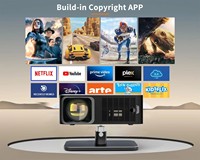 Nouvelle version 4K full HD smart Android Datashow 2025 1080P Data Show Projector proyector