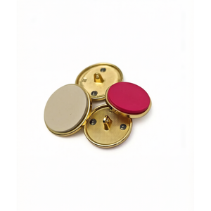 Boutons à rivets en alliage de zinc émaillé style vintage, marque Jiu Yuan, vente en gros d'usine, pour artisanat DIY et accessoires vestimentaires de luxe - Product Image 1