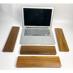 अनुकूलित कीबोर्ड पैड कलाई आराम के लिए कीबोर्ड धारक लकड़ी के हाथ पैड कलाई पैड समर्थन कार्यालय काम