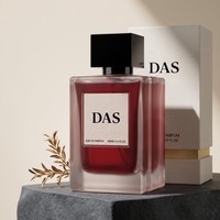 Flacon en verre vide FEA 15, pompe pulvérisatrice cosmétique, OEM ODM, luxe mat, 100ml 50ml 30ml, flacon de parfum rectangulaire