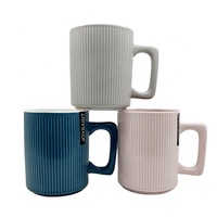 Tasse à glaçure de couleur multiple nouvelle tasse à cadeau en céramique de porcelaine bon marché