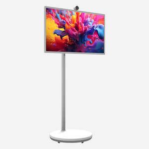 Portable LED White 32-Inch Smart <b>TV</b> <b>Android</b> 15.0 8+128 Gaming Tablet FHD Resolution 10000mAh Battery for Meetings Reservations L - Product Image 1
