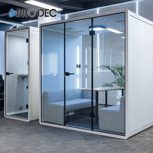 Cabina telefónica de <span class=keywords><strong>Londres</strong></span>, cabina insonorizada, muebles de oficina modernos, cápsulas de oficina para el hogar, sala de reuniones, Oficina - Product Image 5