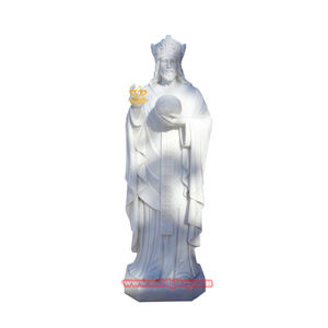 Vente en gros de statue religieuse catholique Design Stone Art Sculpture of St Francis <span class=keywords><strong>Xavier</strong></span> Marble Church Decor - Product Image 1