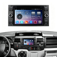 Autoradio Android avec écran tactile de 7 pouces, GPS, montage sur tableau de bord pour Ford Transit, Android Auto sans fil, CarPlay intégré, WiFi, MP3, USB