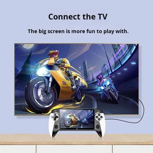 X9手持游戏机配有5.5英寸大屏幕拱廊，配有8个模拟器，是一款便携式复古手持设备 - Product Image 3