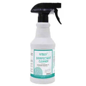 Spray de alta qualidade 500ml 3% Peroxide Hydrogen (H2O2) para limpeza de ar bacteriostático e branqueamento de roupas