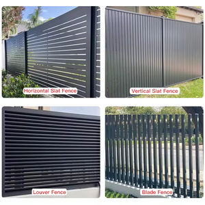 รั้วอลูมิเนียมอัลลอยด์ติดผนังสำหรับสนามกลางแจ้งกันฝนกันน้ำ - Product Image 5