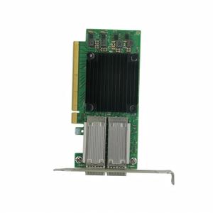 อะแดปเตอร์เครือข่าย MCX556A EDAT พอร์ตคู่ QSFP28 100GbE EDR IB PCIe4 0 X16 สำหรับ HPC คลาวด์ ดาต้าเซ็นเตอร์ สตอเรจ วีราชวลไลเซชั่น SmartNIC - Product Image 2