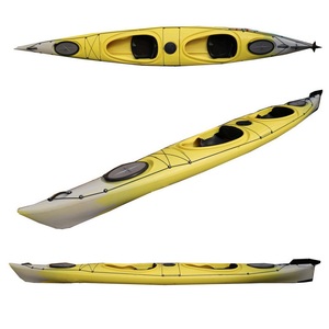 Kayak de mer à pagaie pour 2 personnes, personnalisable, de haute qualité, pour la pêche et les sports nautiques en mer - Product Image 1