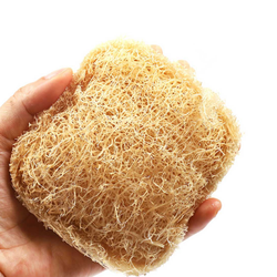 Spons Penggosok Piring Besar Alami Spons Loofah untuk Membersihkan Spons Dapur - Product Image 3