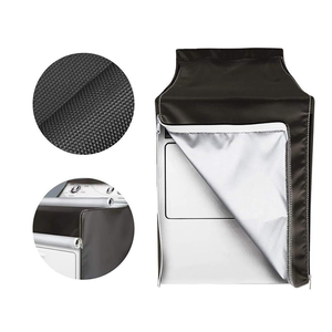 Cubiertas para lavadora y <span class=keywords><strong>secadora</strong></span>, cubierta para lavadora de carga superior, cubierta protectora para <span class=keywords><strong>secadora</strong></span> de ropa, cremallera impermeable a prueba de polvo - Product Image 5
