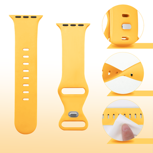 Bracelet de montre en silicone populaire pour Apple Watch Band 42/44/45 mm, bracelet de sport et de loisirs pour iWatch Series 10 9 8 <span class=keywords><strong>7</strong></span> 6 5se ultra - Product Image 3