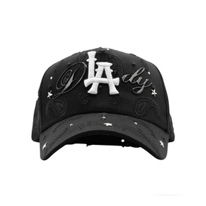 En stock: <span class=keywords><strong>Gorra</strong></span> de béisbol original de 5 paneles con visera curva y pedrería, modelo DeathRow LA <span class=keywords><strong>Dodgers</strong></span>, bordada con detalles brillantes, de gamuza, para deportes. - Product Image 5