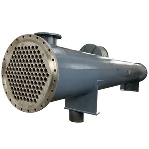 Échangeur de chaleur industriel en acier inoxydable SS304/SS316 bibo, refroidisseur d'eau et d'huile, chauffe-eau, évaporateur, condenseur - Product Image 1