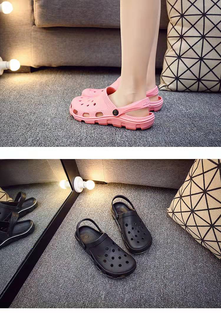 Beach Breathable slides Flip Flop Garden EVA Shoes Unisex Clogs Hole Sandals