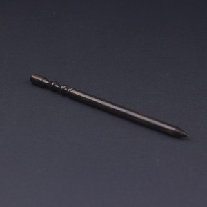 Bâton rond en <span class=keywords><strong>bois</strong></span> de santal violet pour polissage, avec fente <span class=keywords><strong>large</strong></span>, pour le façonnage des bords du cuir, la positionnement des fermetures éclair et des cartes, et le polissage DIY - Product Image 5