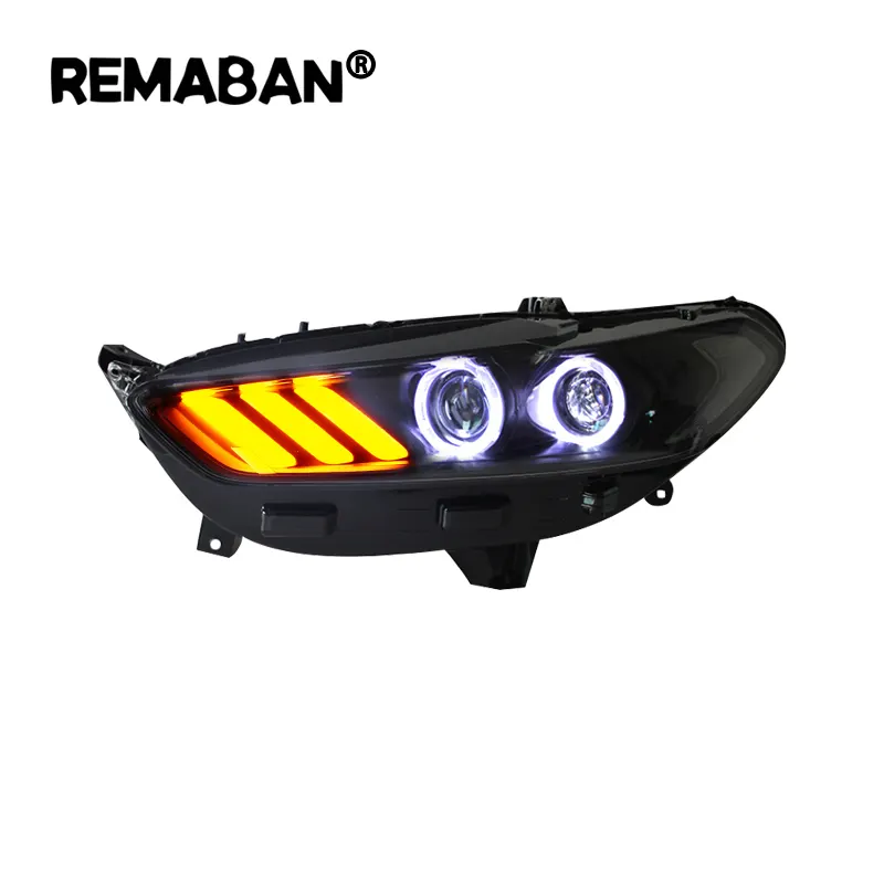 REMABAN — phare à LED Fusion pour Ford Mondeo 2013 à 2016, assemblage de feu avant, Plug and Play