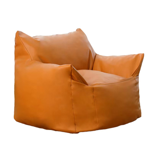 Lounge Single Living Room Small Tatami Detachable <strong>Jumbo</strong> Pu Leather Lazy <strong>Bean</strong> <strong>Bag</strong> Cover Small Soft Kids Sofa Chair for Kids - Product Image 3