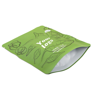 Túi bao bì nhựa sang trọng đứng lên dây kéo túi thực phẩm tái chế trà cà phê bao bì túi lưu trữ - Product Image 2