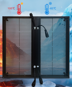Slim LED <b>Mesh</b> Screen Outdoor for Modern Windows with Screen and Grills - Product Image 6