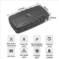 Perangkat Pelacak Kendaraan Nirkabel Terbaik 4G GPS Tracker Dengan Daya Tahan Baterai Panjang 10000mah Perangkat Pelacak Magnetik