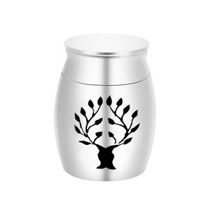 30*40mm amazon hotsale pet human ashes funeral supplies zinc