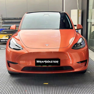 WRAPMASTER Rollo <span class=keywords><strong>de</strong></span> Vinilo para Envolver Autos, Color Naranja <span class=keywords><strong>Golfo</strong></span>, 5 pies x 56 pies, Acabado Metálico Brillante, para Protección <span class=keywords><strong>de</strong></span> Vehículos - Product Image 3