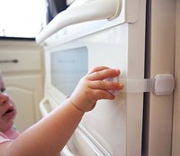 JIKE Blanc ODM Usine Directe Bande Adhésive Forte 3M Sécurité Bébé et Animaux Domestiques Verrou Réglable Anti-Enfant pour Armoires Portes Tiroirs