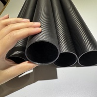 Tubo Telescópico de Fibra de Carbono para Trípodes de Cámara, Soportes de Luz, Varillas Extensibles y Accesorios de Fotografía