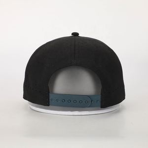 Vente en gros de haute qualité personnalisé Gorras broderie Patch Logo découpé au laser trou Sport imperméable chapeau 5 panneaux Polyester casquette de Baseball - Product Image 5