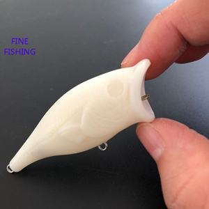 Unlackierter Angel köder Blank Kurbel köder Köder Körper 2 Zoll OZ # - Product Image 6