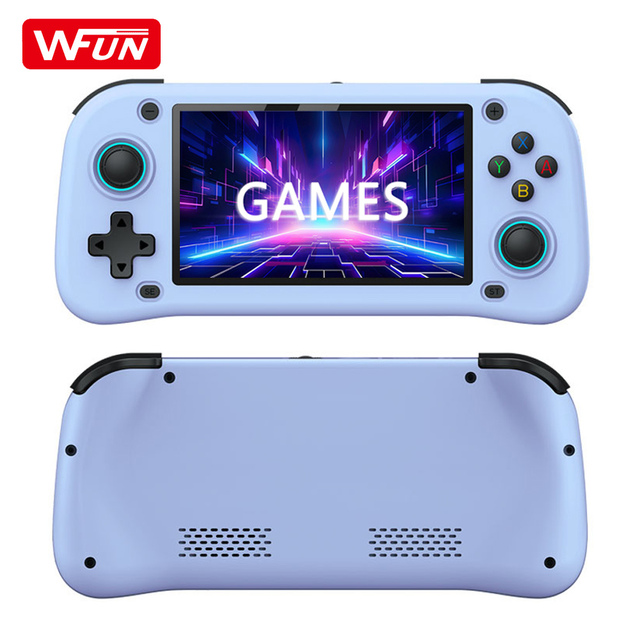 G28 Handheld Game Console LCD IPS Display 4.3 Inches for PSP/PSI/N64 Video Game 2100mAh Battery 3D Rocker Built-in 14647 Games