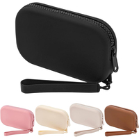Portable Silicone Maquillage Sac Voyage Étanche Toilette Cosmétique Sac Fermeture À Glissière Organisateur Maquillage Cas