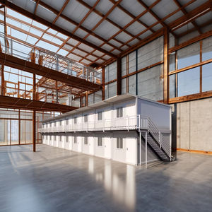 Maison préfabriquée en acier à <span class=keywords><strong>prix</strong></span> bas de 20 pieds, à montage rapide, bureau temporaire amovible pour chantier - Product Image 3