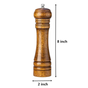 Fabricante de Amazon al por mayor nuevo estilo de restaurante de madera molino Manual sal y molinillo de pimienta - Product Image 6