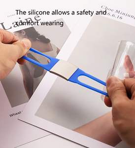 ब्लैंक पेट डॉग टैग सिलिकॉन स्टेनलेस स्टील डॉग आईडी टैग कुत्ते बिल्ली के लिए एंटी-लॉस्ट पेट नेमप्लेट टैग - Product Image 6