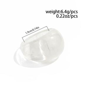 แหวนหมั้นรูปหัวใจชุบทองคำขาวสแตนเลสสตีลคลาสสิกขายดีปี 2026 สำหรับผู้หญิง - Product Image 5