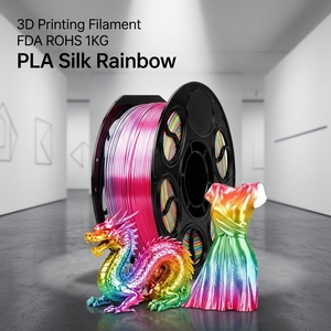 การพิมพ์ 3 มิติ ROHS 1KG PLA Silk เส้นผ่านศูนย์กลาง 1.75 มม. บริการตัด ใช้งานร่วมกับเครื่องพิมพ์ FDM3D ส่วนใหญ่ได้ - Product Image 2
