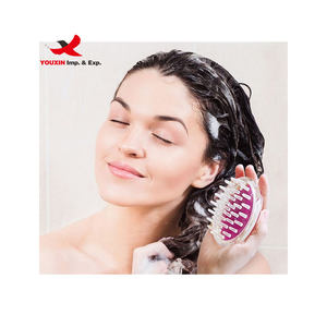 Peigne de massage portable en silicone à prix de gros pour l'achat groupé, brosse de lavage capillaire et de massage du cuir chevelier pour la douche - Product Image 4