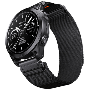 Eraysun 22mm 26mm pour Garmin <span class=keywords><strong>Fenix</strong></span> 7 7X Pro 6 <span class=keywords><strong>6X</strong></span> 5 5X <span class=keywords><strong>Plus</strong></span> bracelet QuickFit instinctif 2 bracelet de montre en Nylon de remplacement de luxe - Product Image 2