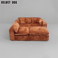 Nouvel Arrivage Canapé Modulaire Sectionnel à Assise Profonde Cloud, Canapé Compressé, Luxueux et Doux, pour Salon, Mobilier Moderne et Confortable, Ensemble de Canapés