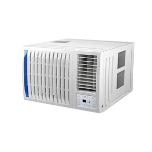 جهاز تكييف هواء محمول للنوافذ بقدرة 18000 وحدة حرارية بريطانية سهل الحمل ذاتي التشخيص من المصنع