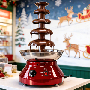 Nueva Máquina Eléctrica de Acero Inoxidable para Fuente de Chocolate, para Uso Comercial en Pasteles, Alta Productividad, Diseño Elegante - Product Image 1