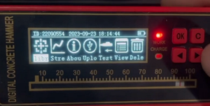 Hete Kwaliteit Digitale Display Machines Beton Sterkte Rebound Hamer <span class=keywords><strong>Tester</strong></span> Hardometer Sclerometer Hardheid <span class=keywords><strong>Tester</strong></span> - Product Image 4