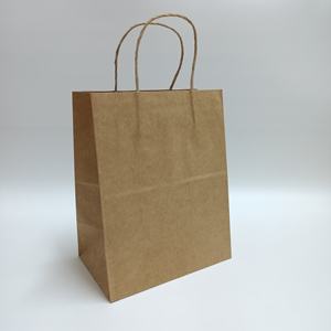 SP3002 Reusable Eco-friendly Paper Bag with Custom logo and Handle Style - Product Image 6