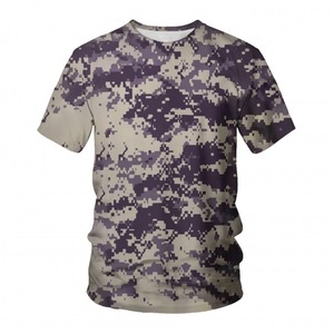 Chang Hombres Negro Blanco Camuflaje 3D Imprimir camisetas Unisex Multi Diseño Camuflaje Imprimir 3D camiseta - Product Image 6