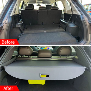 Cubierta de carga de maletero retráctil para Volkswagen <span class=keywords><strong>Tiguan</strong></span> Allspace 2017-2023 proveedores de accesorios de Interior de coche - Product Image 2