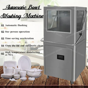 Lave-vaisselle commercial à capot en acier inoxydable pour restaurant, mini lave-vaisselle de cuisine, machine à laver la vaisselle pour usage domestique - Product Image 3